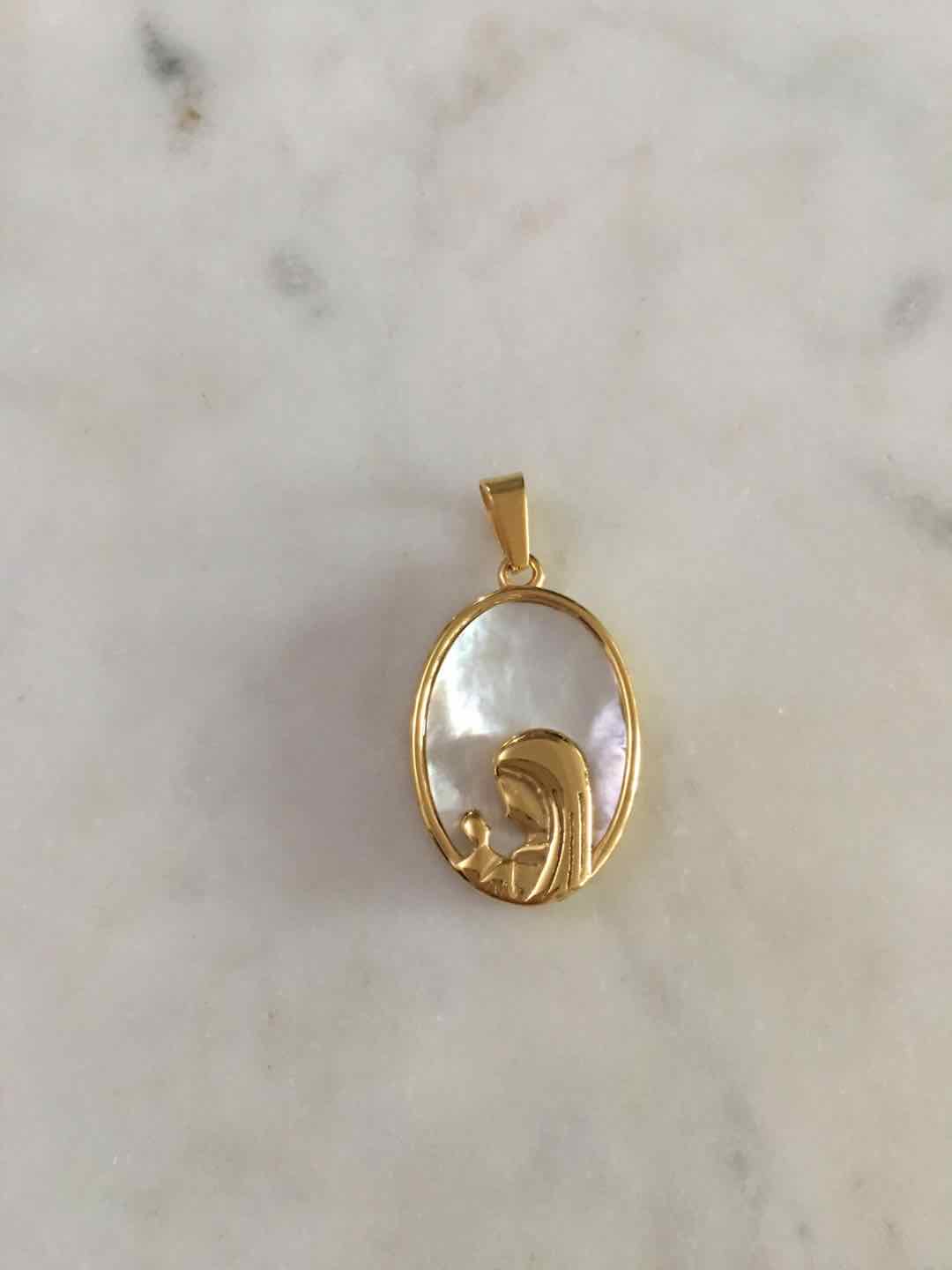 Our Lady of Lourdes Pendant