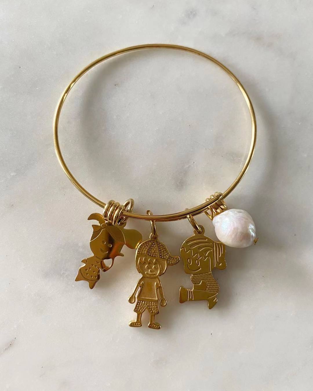 I Love My Family Bangle