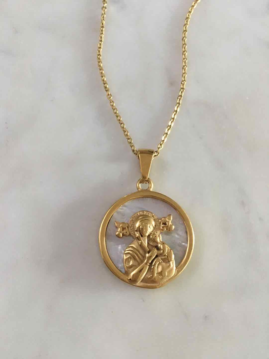 Our Lady of Perpetual Help Pendant