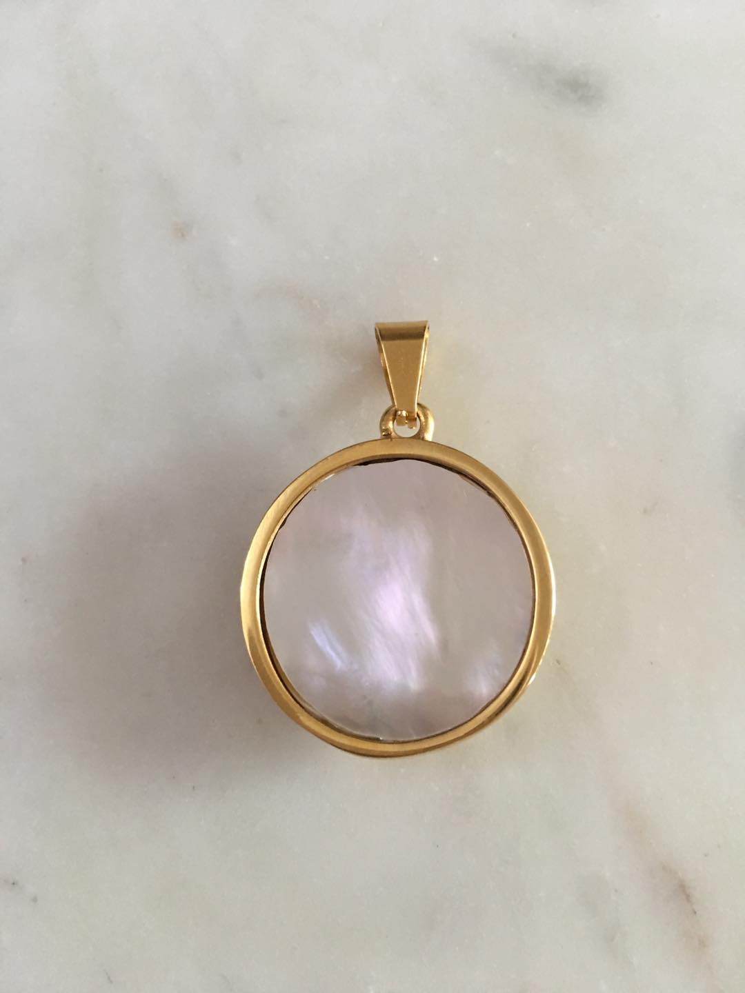 St. Pio MOP Pendant