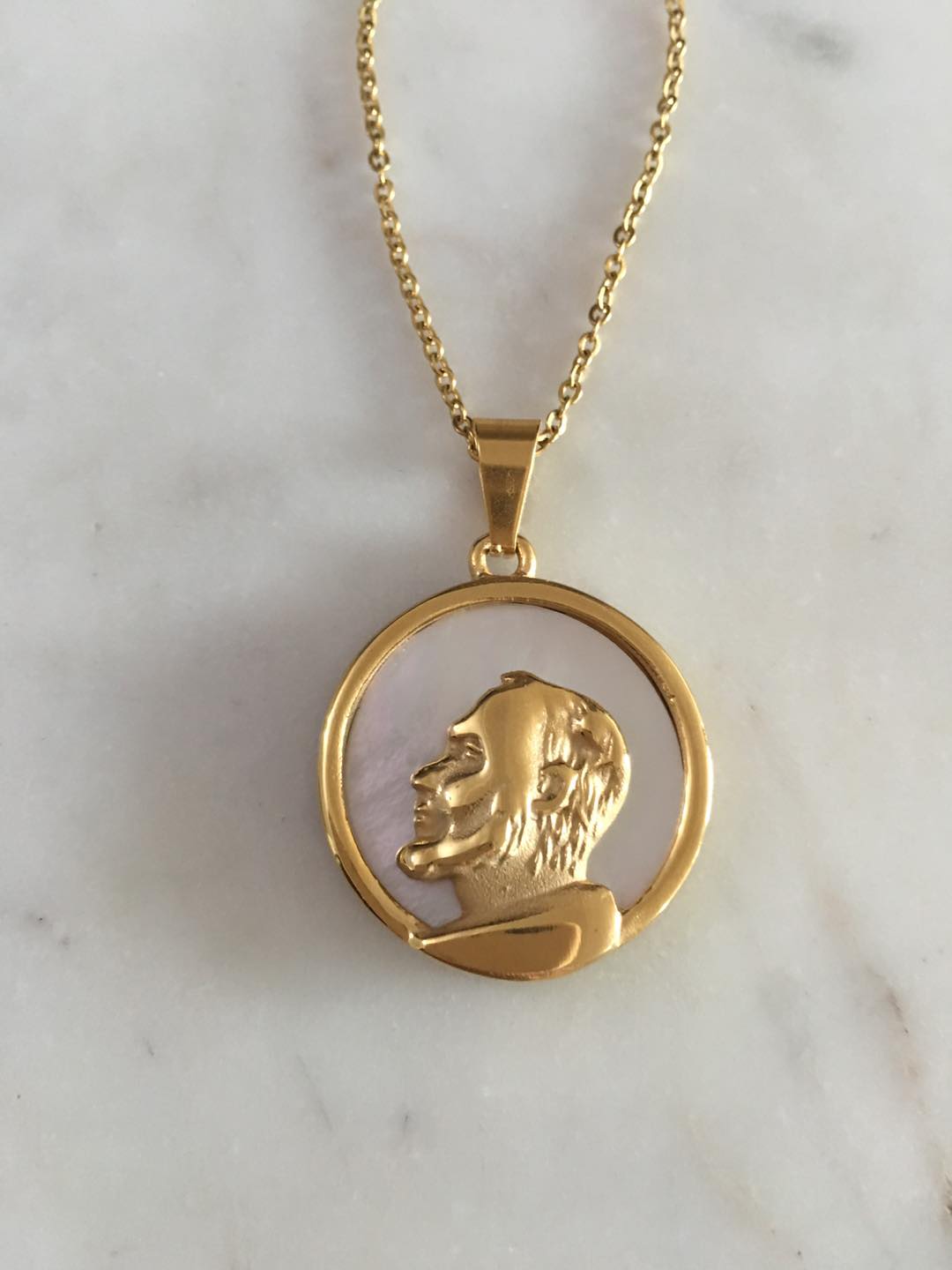 St. Pio MOP Pendant