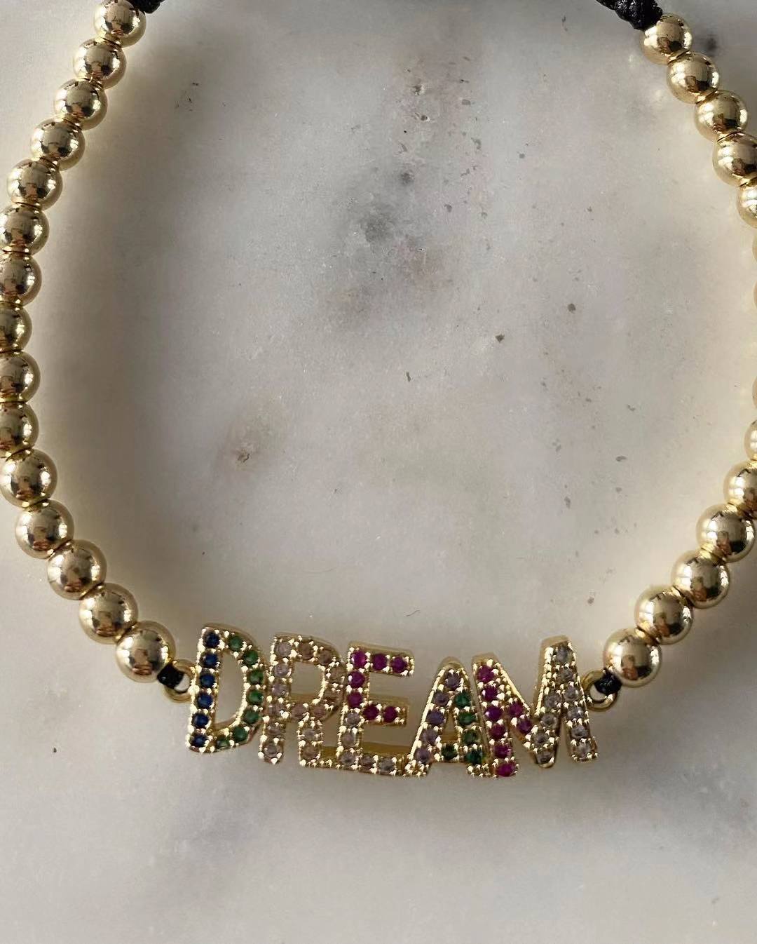 Harper gold bead Dream Charm