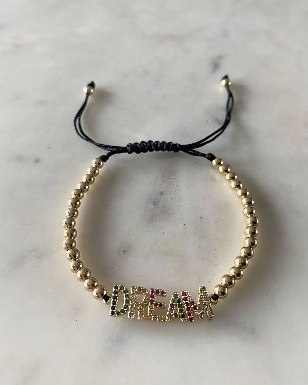 Harper gold bead Dream Charm