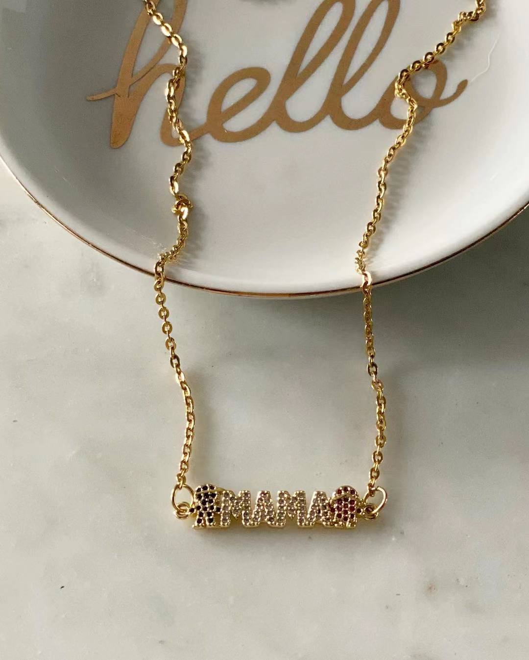 I Love My Mama Necklace