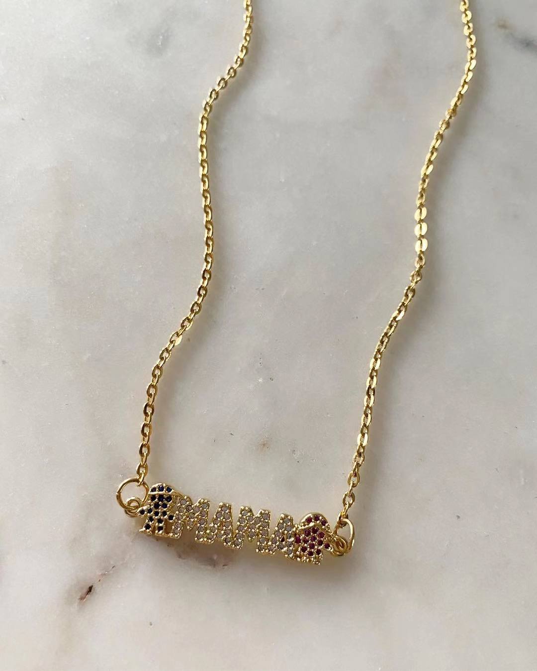 I Love My Mama Necklace