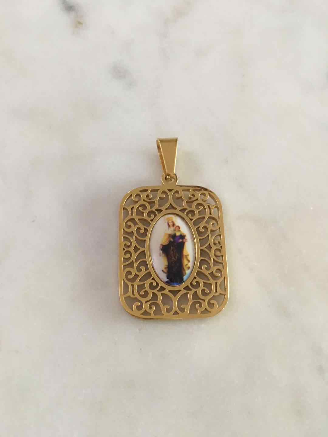 Mt. Carmel Framed Pendant