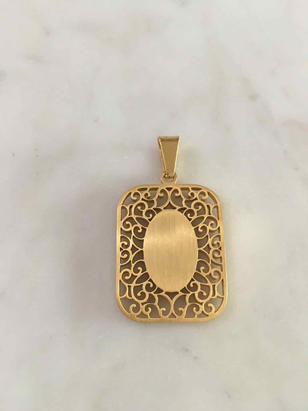 Mt. Carmel Framed Pendant
