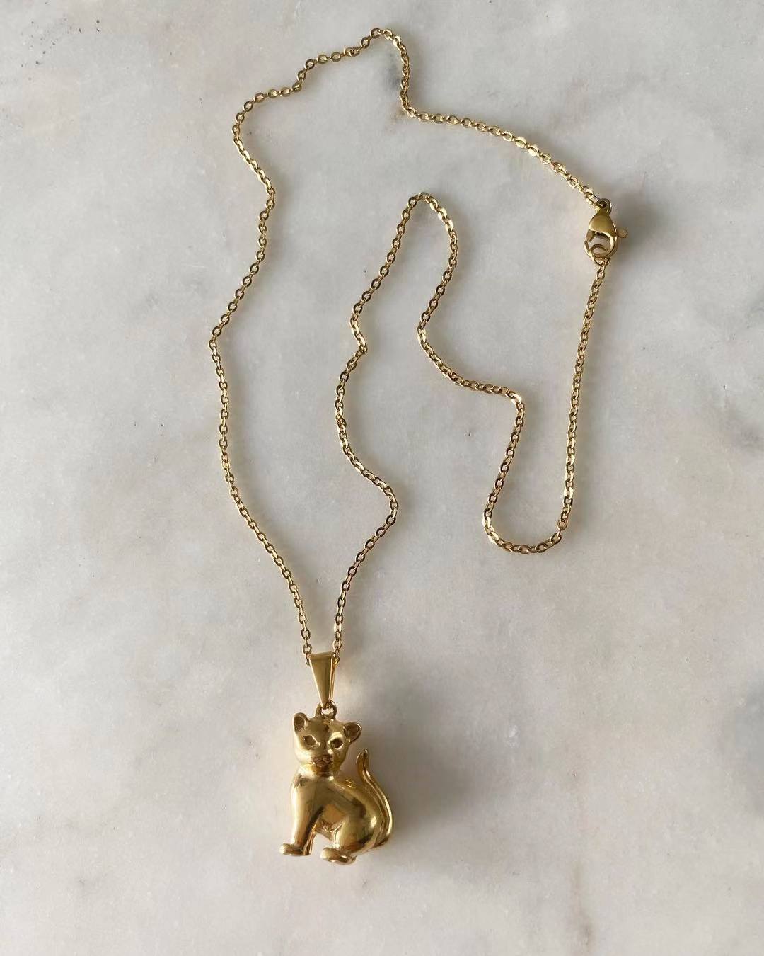 Purr-fect Cat Necklace