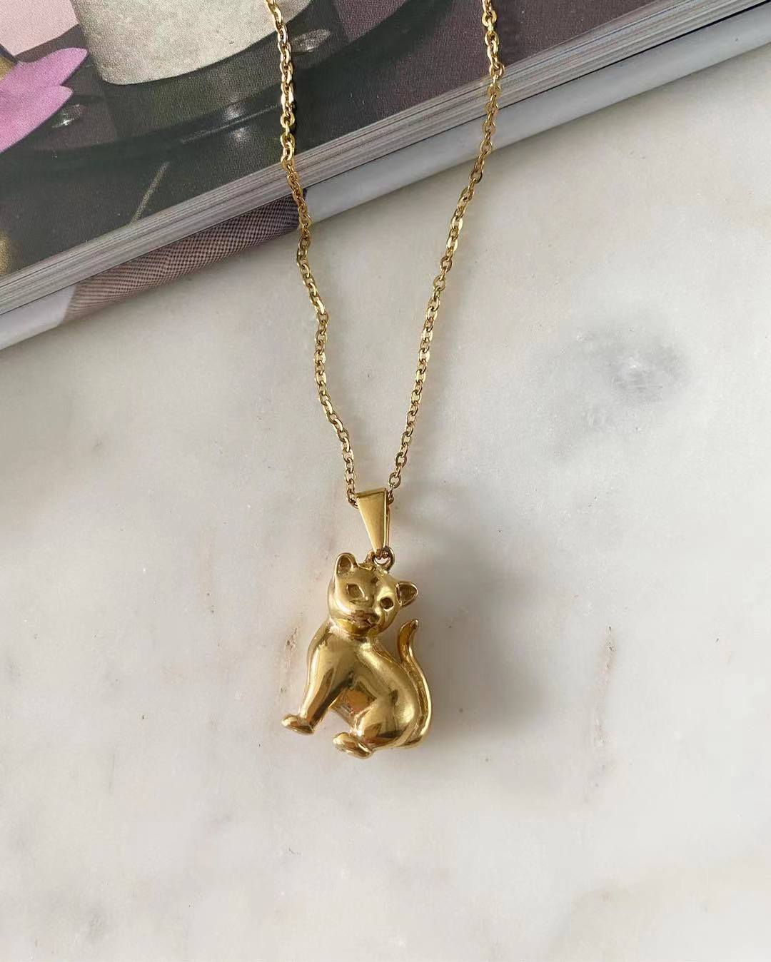 Purr-fect Cat Necklace