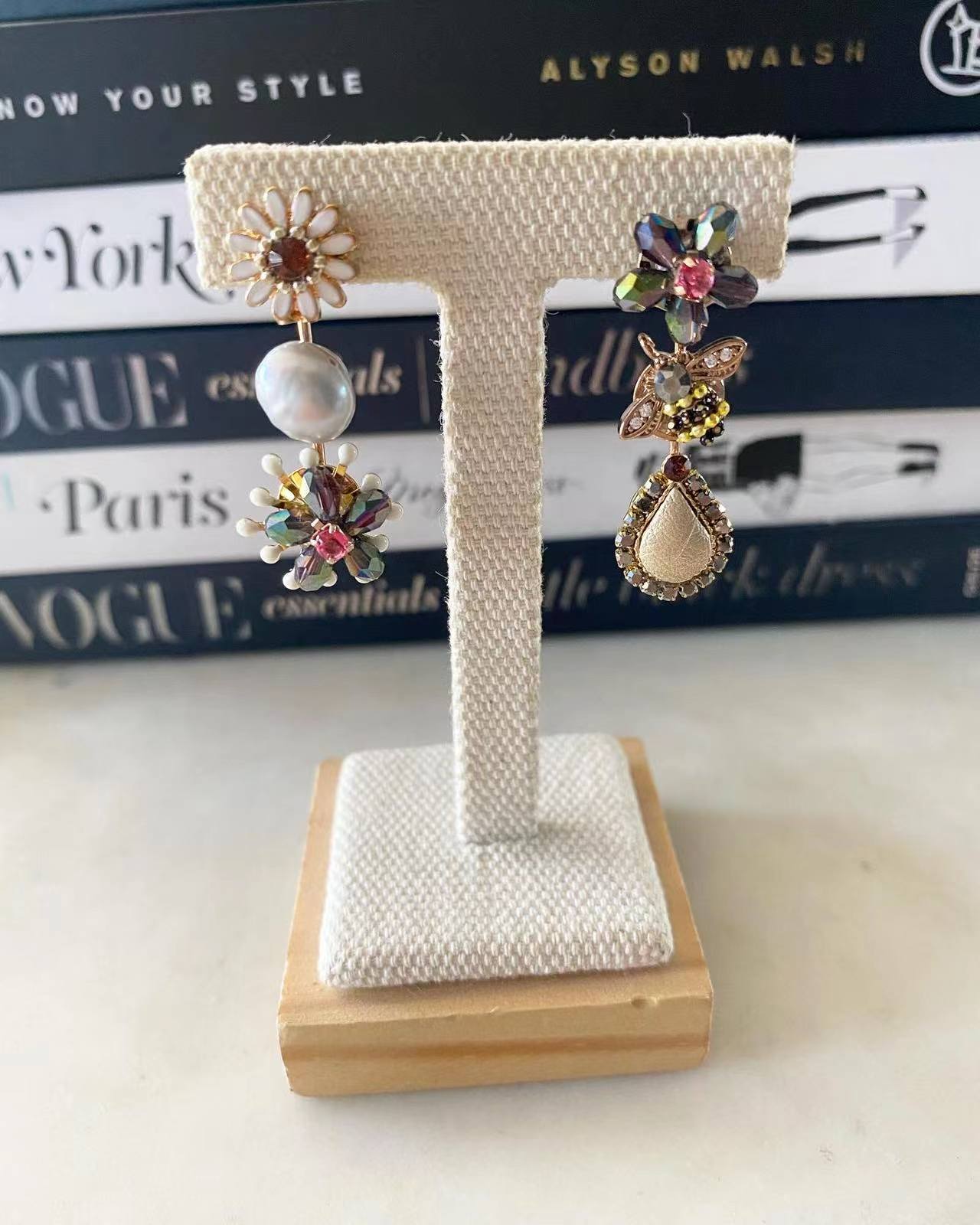 Fleur Warm Blush Earrings