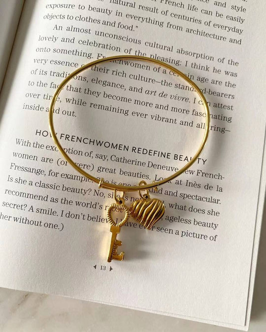 Key to My Heart Bangle
