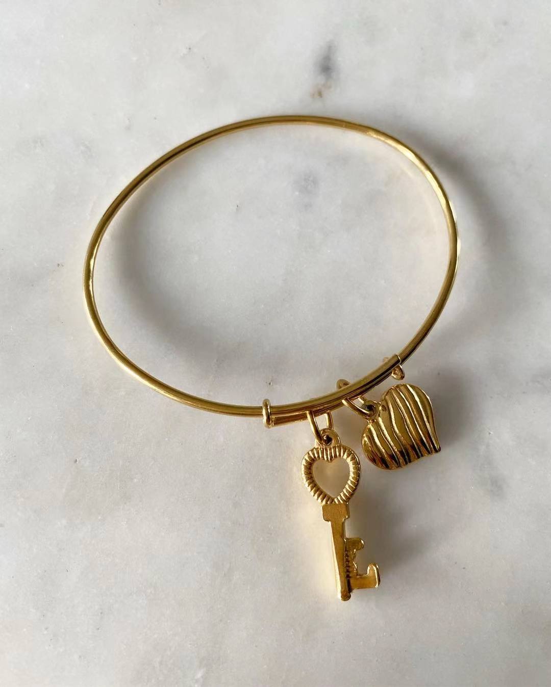 Key to My Heart Bangle