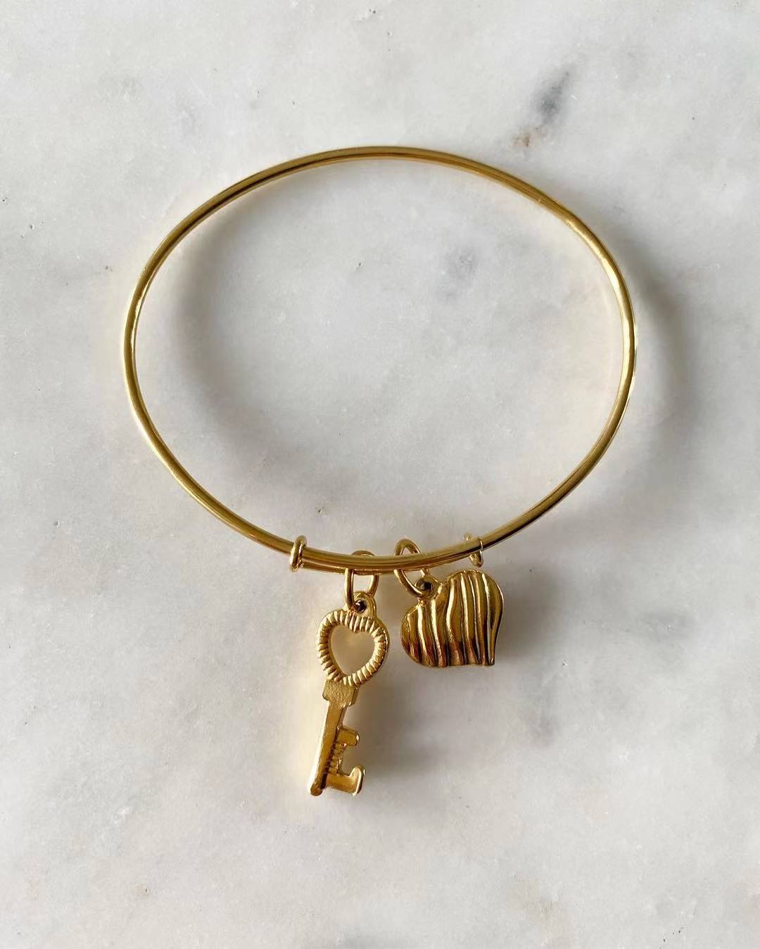 Key to My Heart Bangle