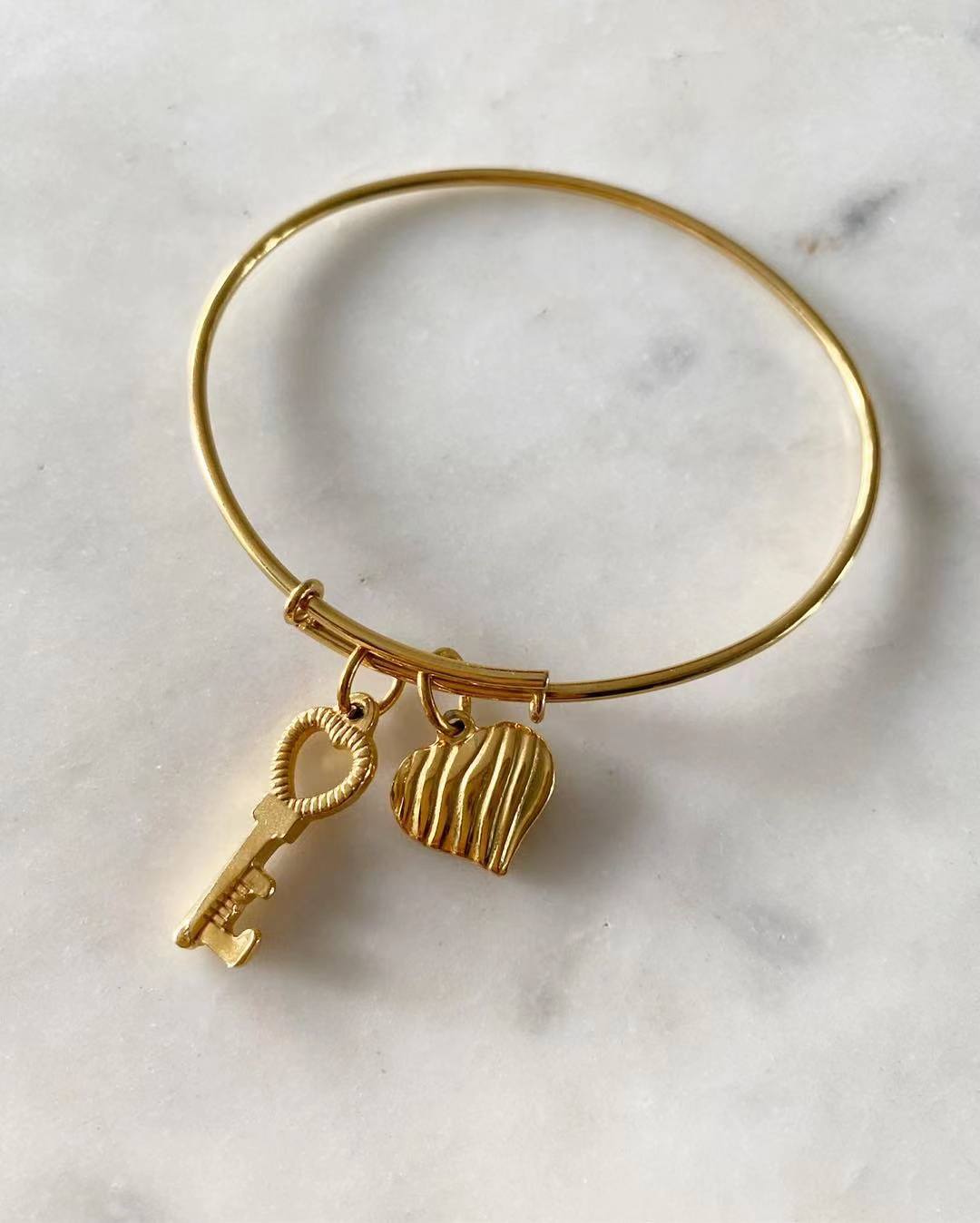Key to My Heart Bangle