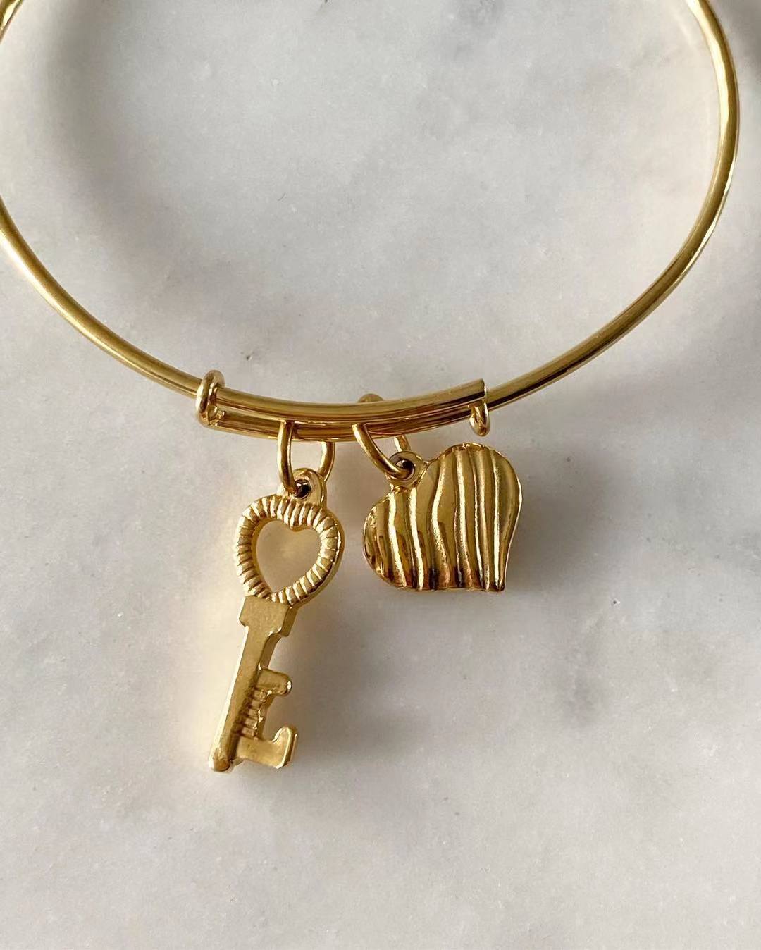 Key to My Heart Bangle