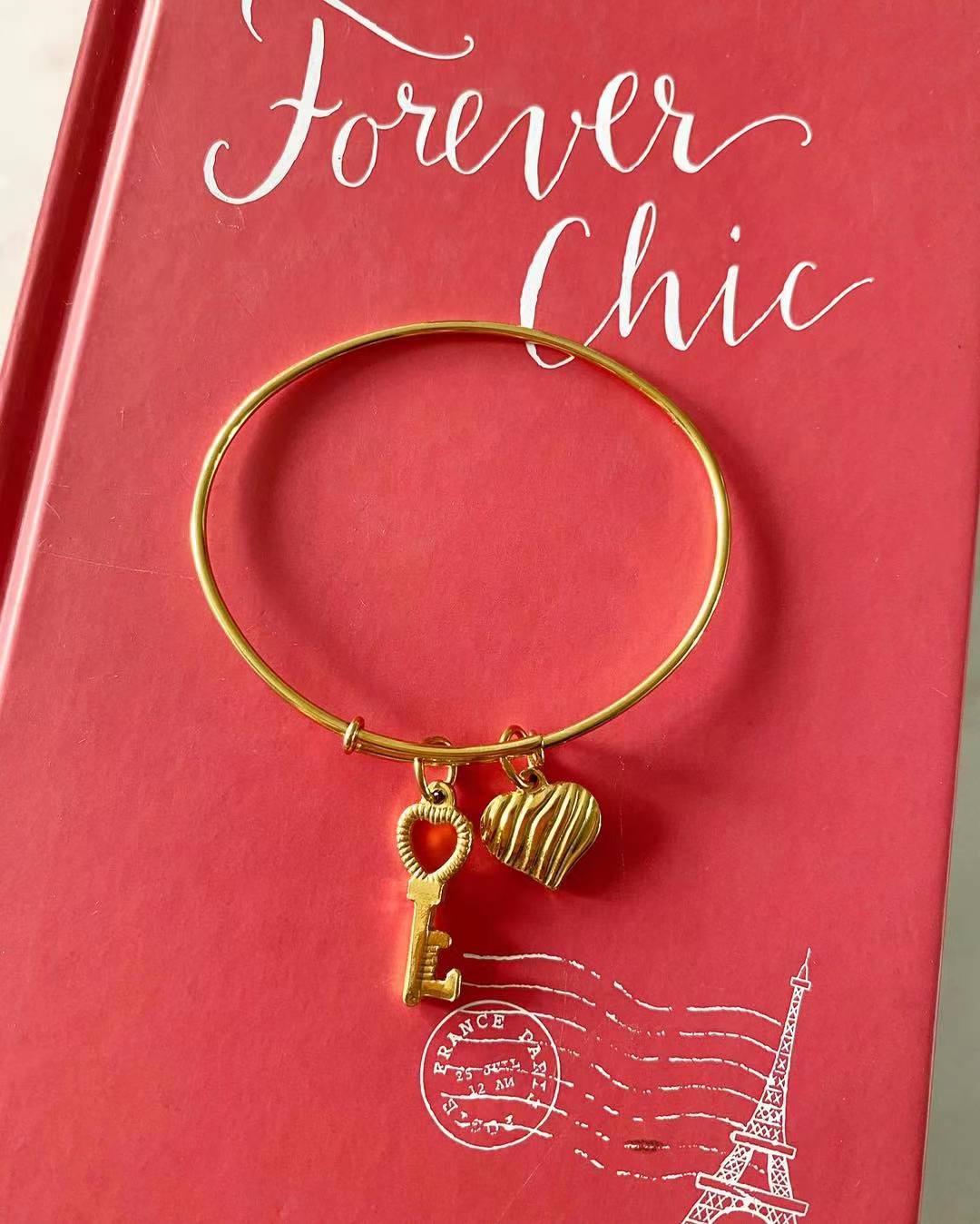 Key to My Heart Bangle