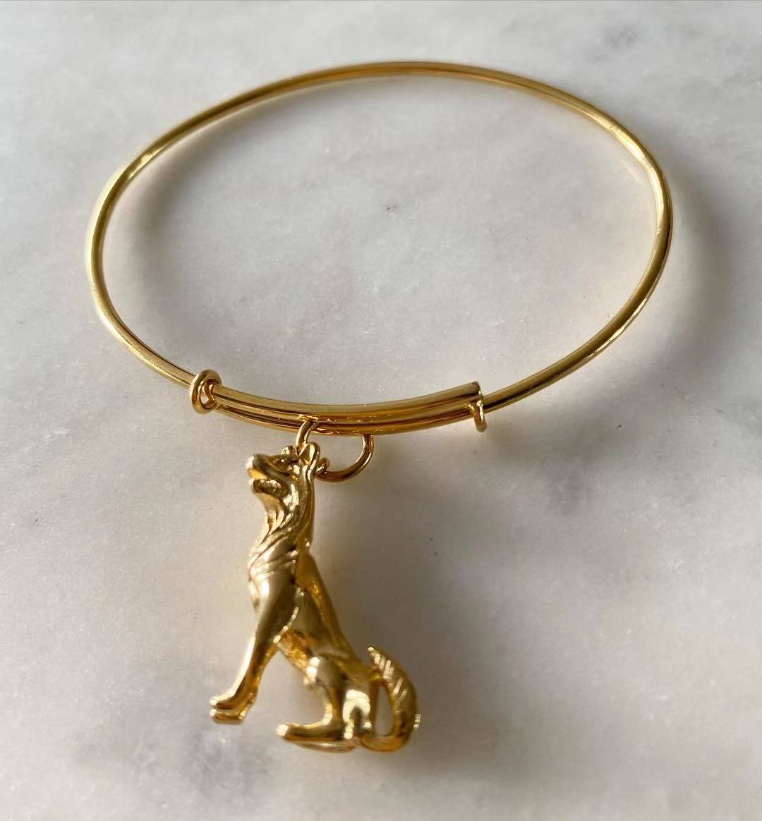 Doggie Charm Bangle