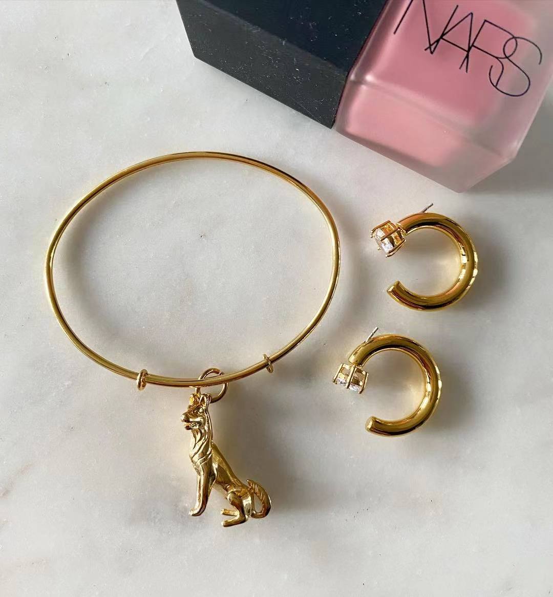 Doggie Charm Bangle