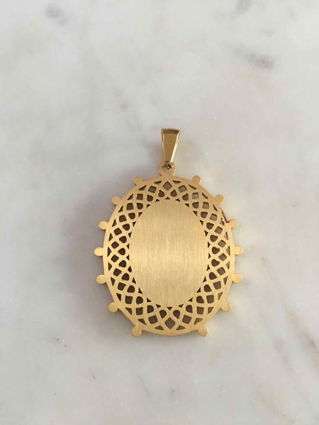 Immaculate Conception Colored Pendant