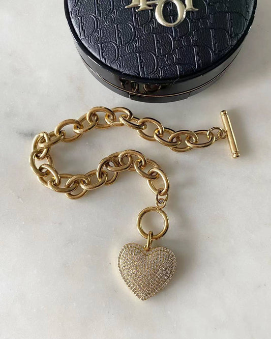 Lovestruck Chunky Chain Bracelet