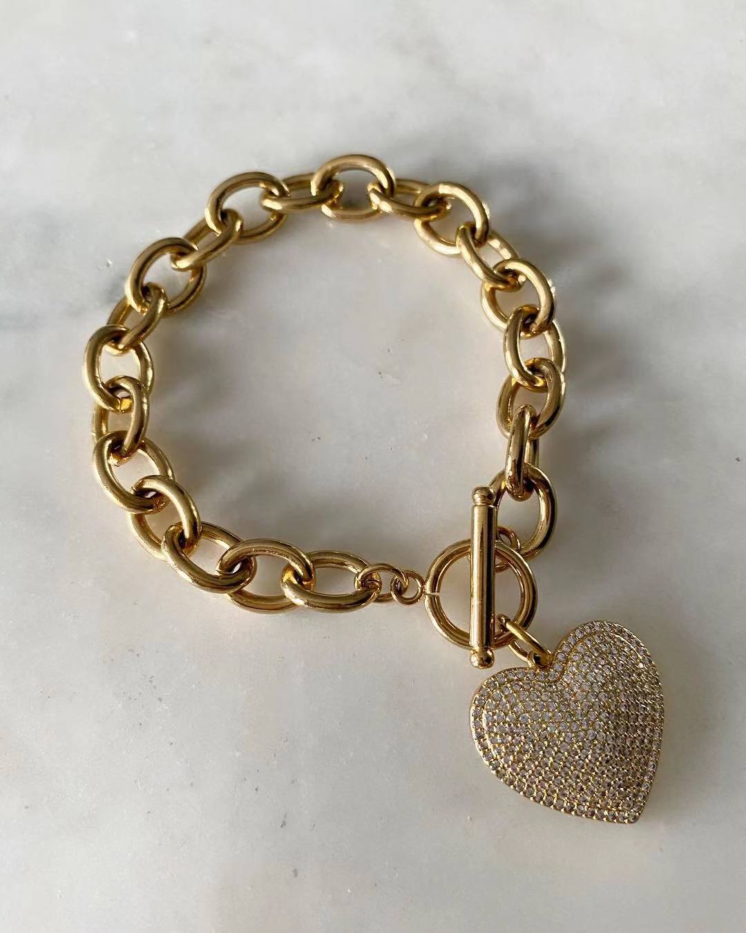 Lovestruck Chunky Chain Bracelet