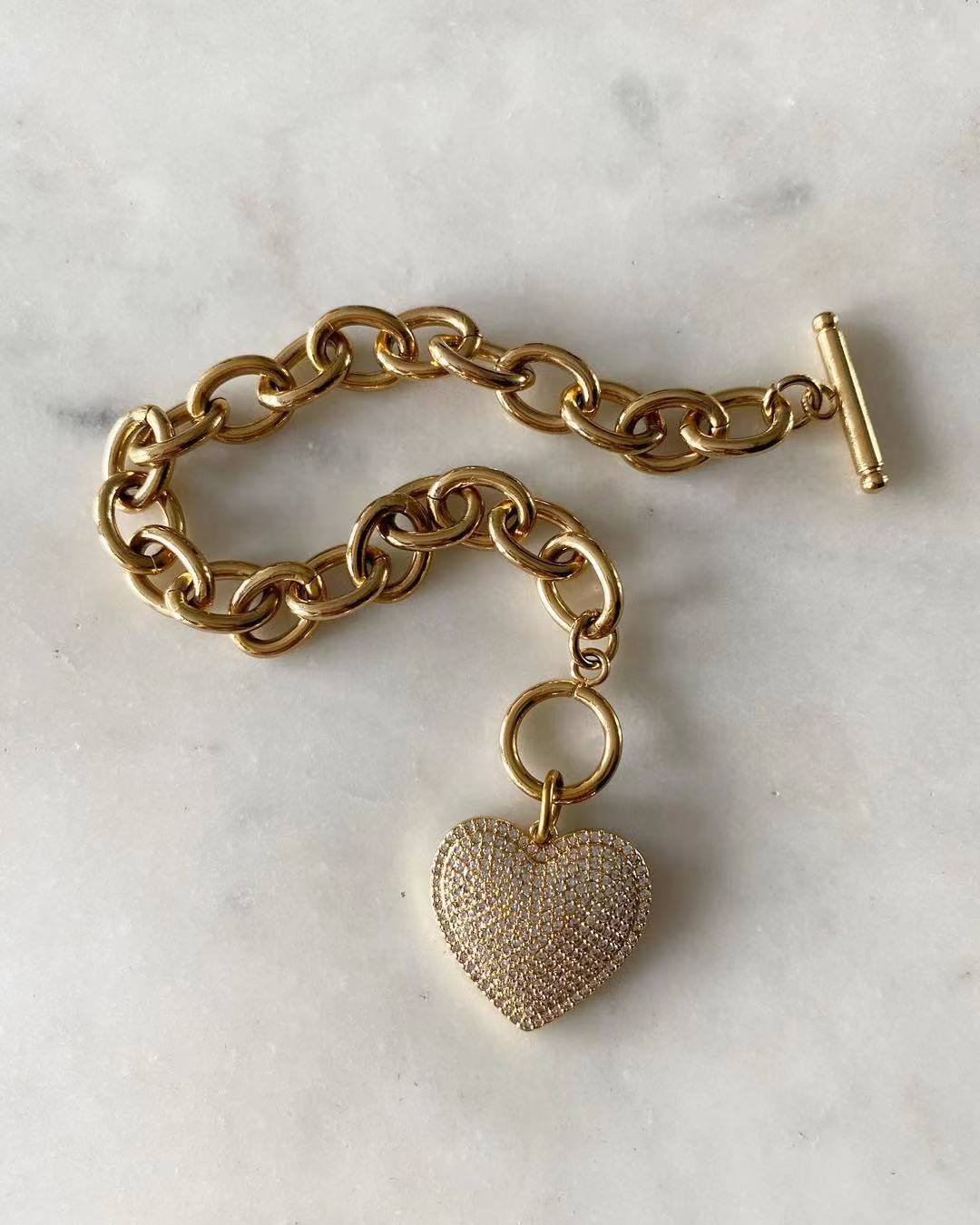 Lovestruck Chunky Chain Bracelet