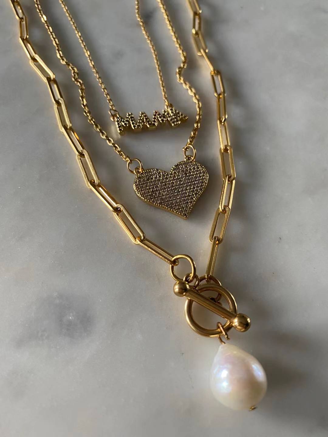 Marcia Love Trio Necklace