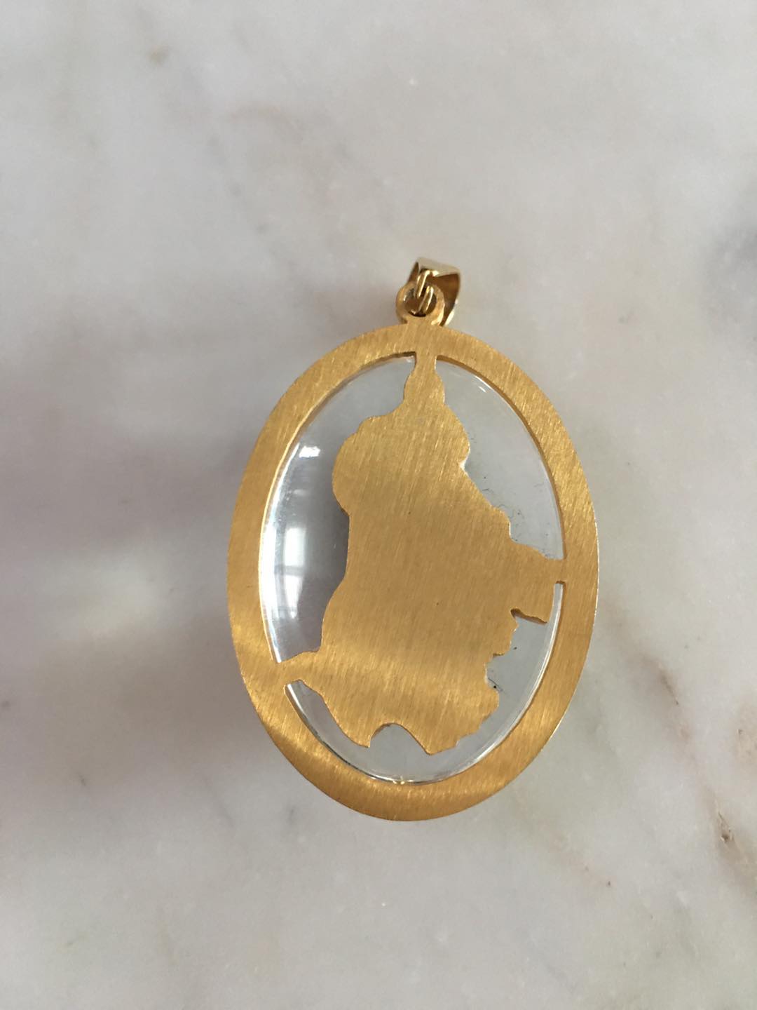 Immaculate Conception Dome Pendant