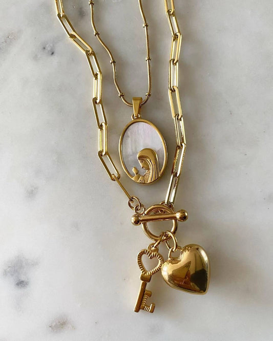 Treasure Heart, Initial tag and key set