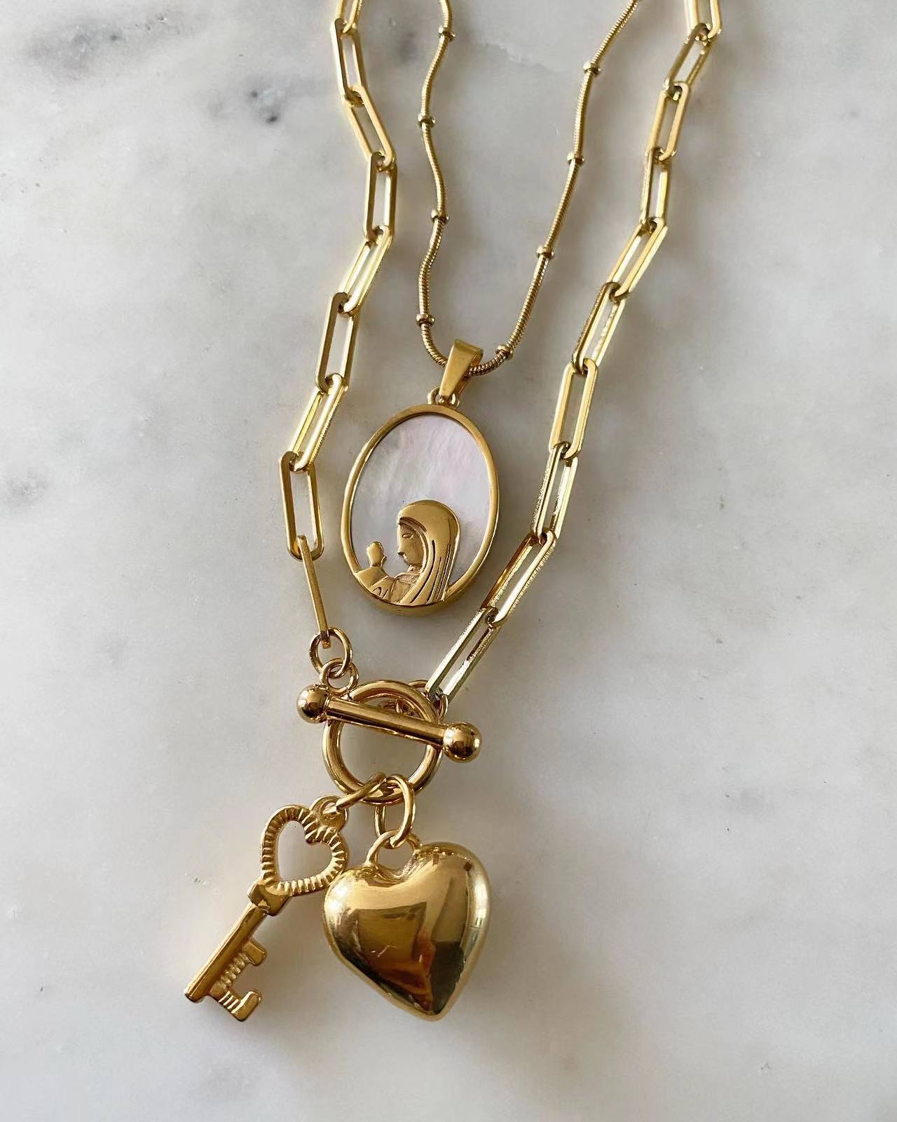 Treasure Heart, Initial tag and key set