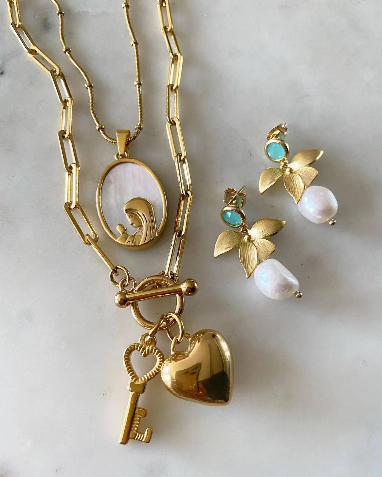 Treasure Heart, Initial tag and key set