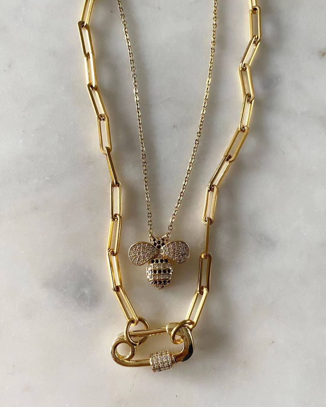 Bee Safe Necklace Set