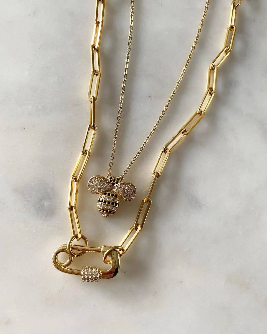 Bee Safe Necklace Set
