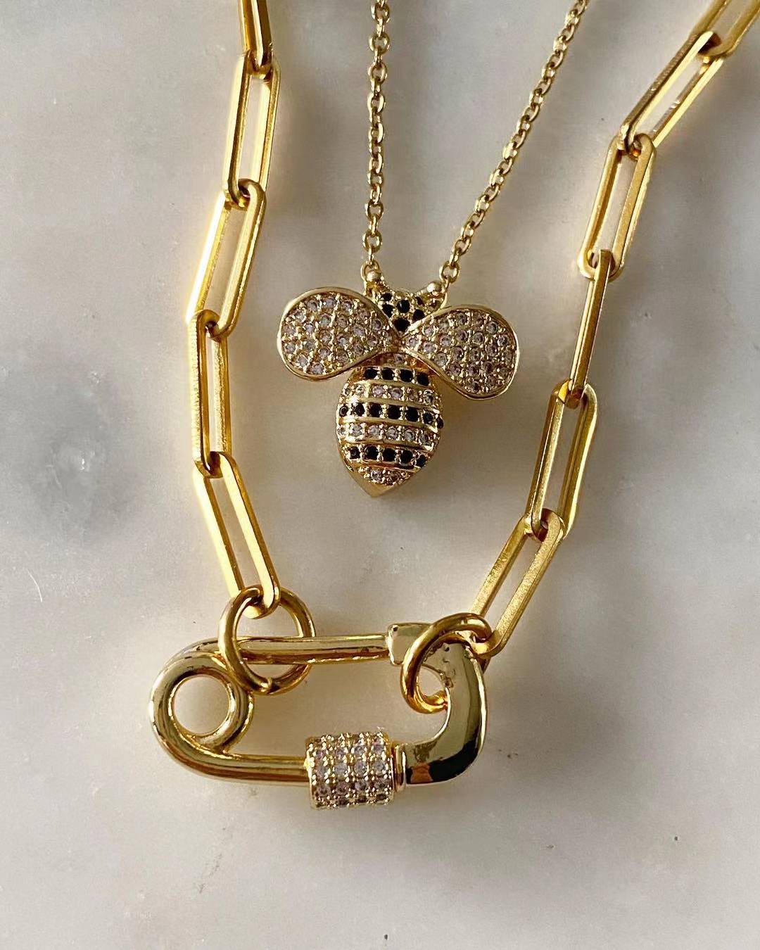 Bee Safe Necklace Set