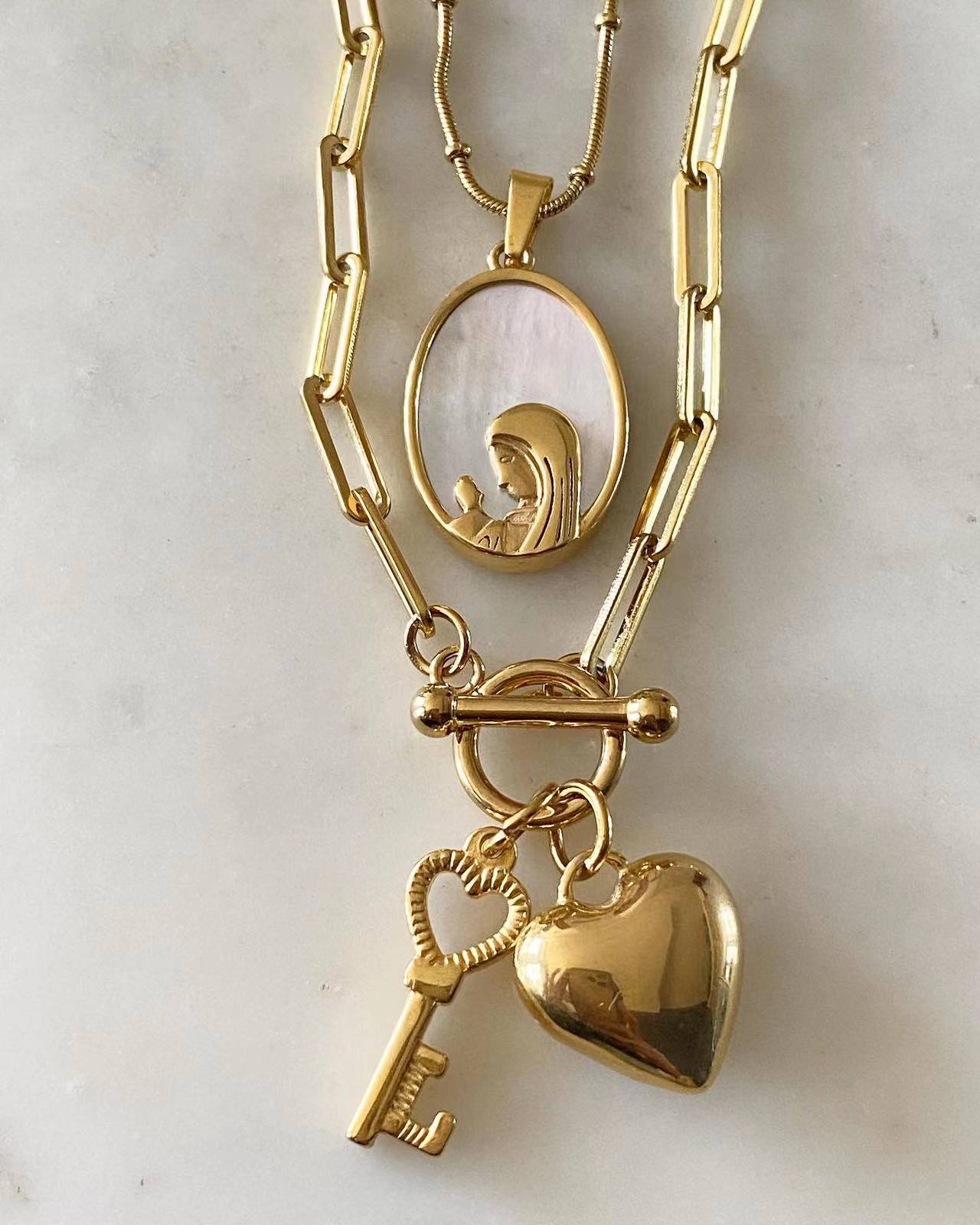 Treasure Heart, Initial tag and key set