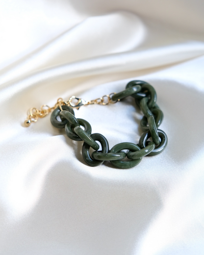 Resin Chain Bracelets