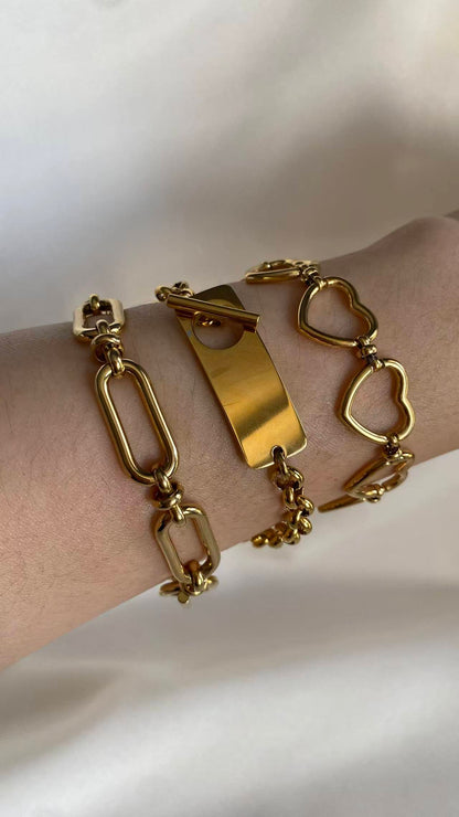 Calista Heart Bracelet