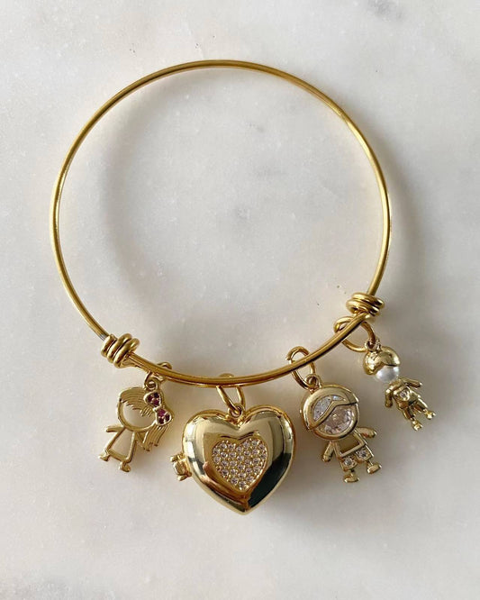 Home is Where The Heart is Bangle