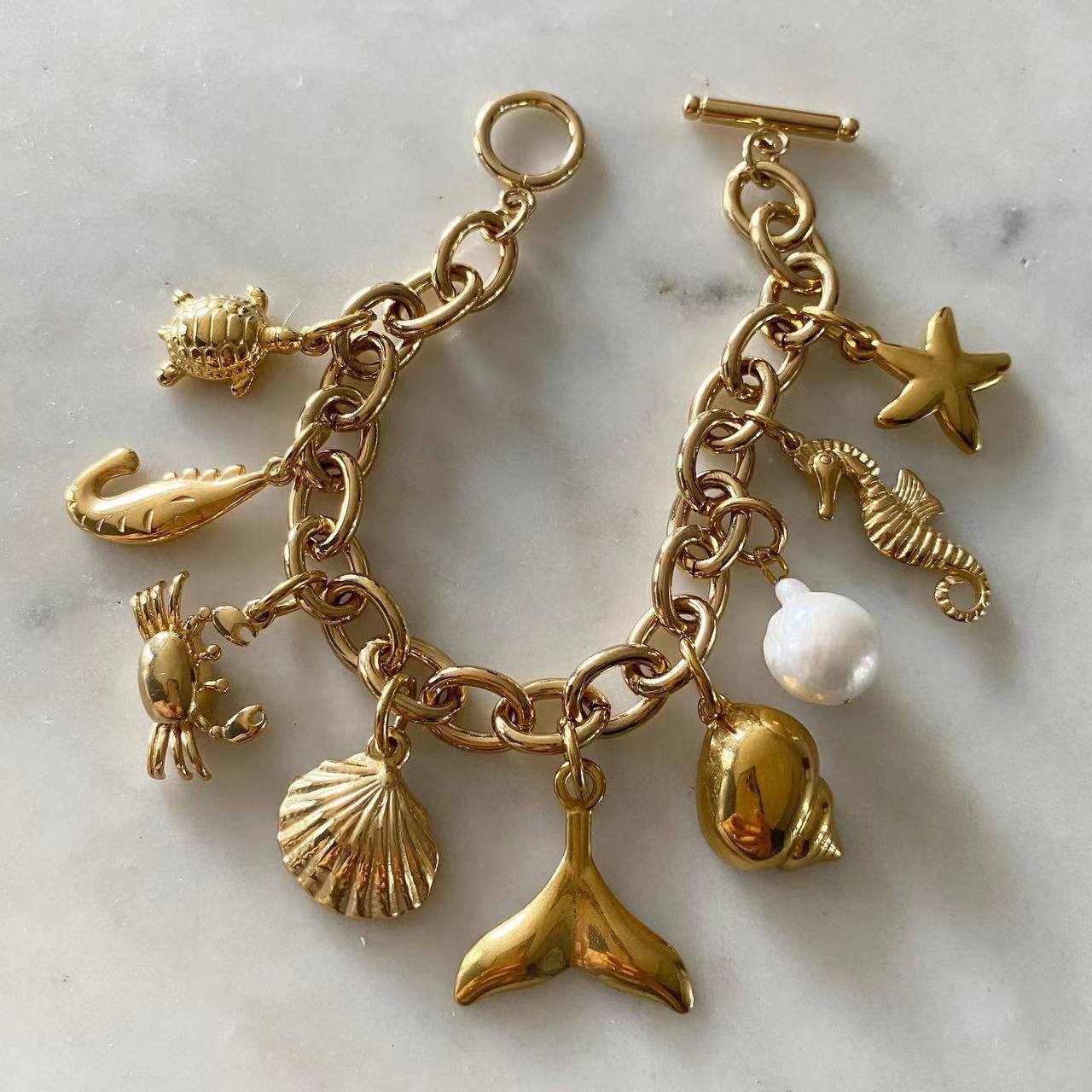 Beach Vibe Charm Bracelet