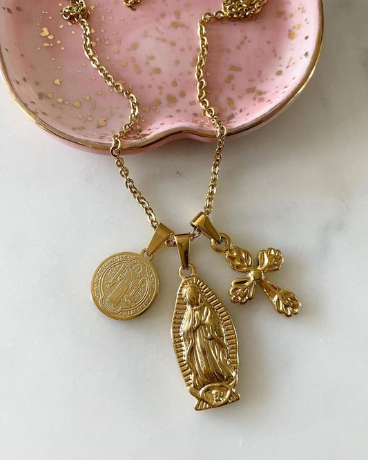 St. Benedict • Guadalupe • Cross