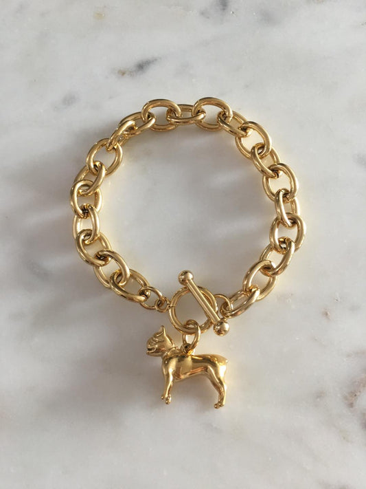 Harper chain with dog charm