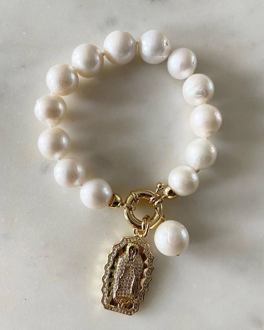Guadalupe Baroque Pearl Bracelet