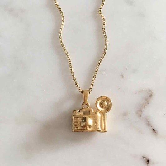 Camera necklace