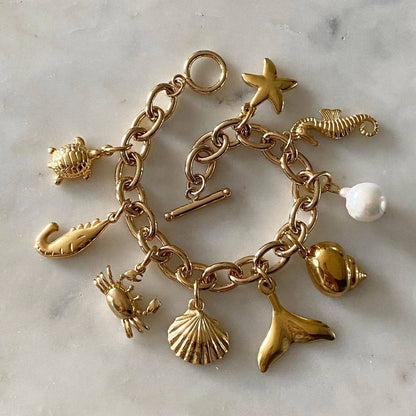 Beach Vibe Charm Bracelet