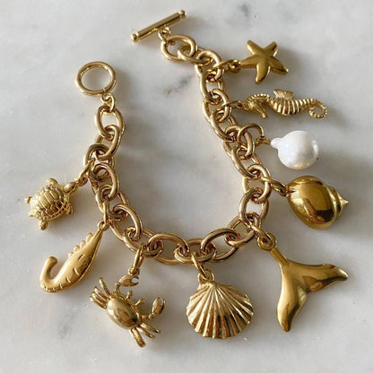 Beach Vibe Charm Bracelet