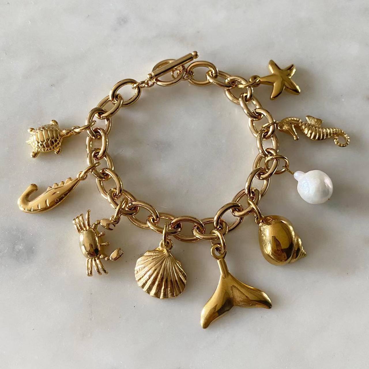 Beach Vibe Charm Bracelet