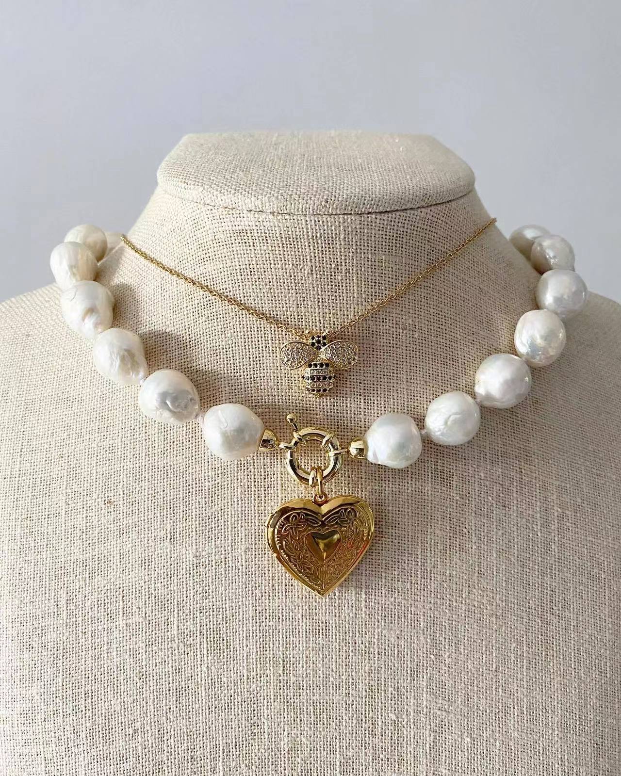 My Love for you is this Bee-g Necklace set