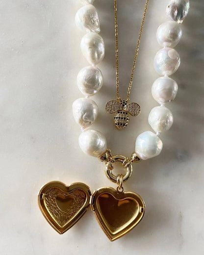 My Love for you is this Bee-g Necklace set