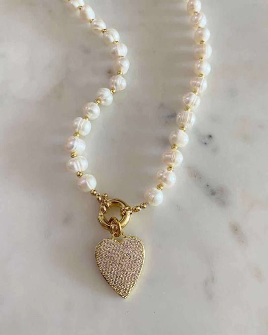 Amore Freshwater Pearl Necklace