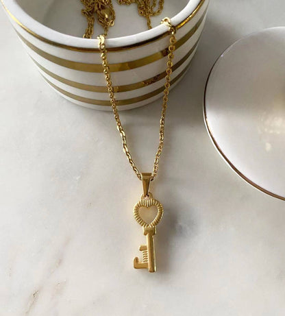 Key to Happiness Necklace